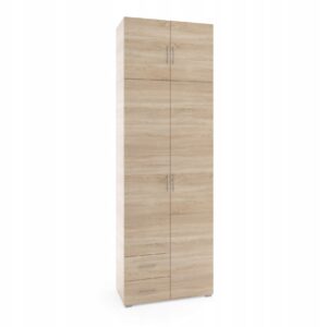 Szafa dwudrzwiowa GABI 3 bez lustra z nadstawką 80 x 242 x 46 cm SONOMA