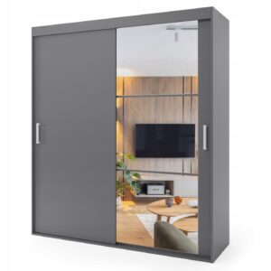 Szafa przesuwna dwudrzwiowa - MERIDA 200 x 235 cm, 18 mm