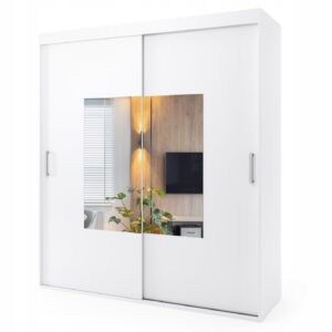 Szafa przesuwna dwudrzwiowa - FLORENCJA 150 x 245 cm, 18 mm