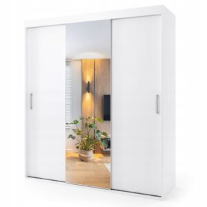 Szafa przesuwna trzydrzwiowa - IBIZA 190 x 205 cm, 18 mm