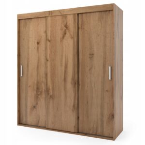 Szafa przesuwna trzydrzwiowa - MURCJA 200 x 215 cm, 18 mm