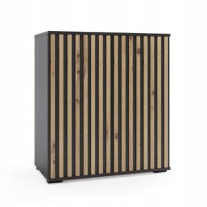 Komoda z lamelami RIO 5 - 80 x 91 x 45 cm, 18mm