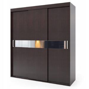 Szafa przesuwna trzydrzwiowa - PALERMO 230 x 245 cm, 18 mm