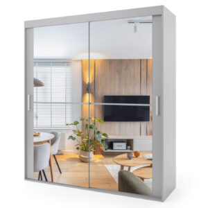 Szafa przesuwna dwudrzwiowa - WERONA 200 x 235 cm, 18 mm