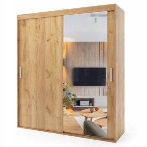 Szafa przesuwna dwudrzwiowa - WALENCJA 190 x 265 cm, 18 mm