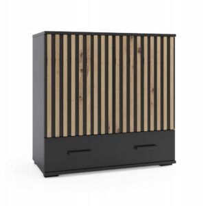 Komoda z lamelami RIO 2 - 90 x 91 x 45 cm, 18mm