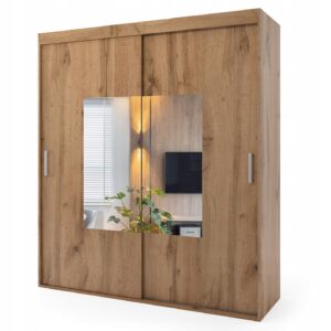 Szafa przesuwna dwudrzwiowa - FLORENCJA 150 x 225 cm, 18 mm