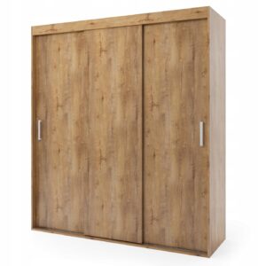 Szafa przesuwna trzydrzwiowa - MURCJA 200 x 235 cm, 18 mm