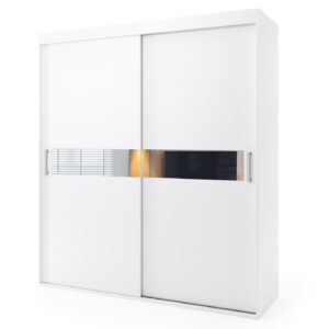 Szafa przesuwna dwudrzwiowa - TOLEDO 130 x 245 cm, 18 mm