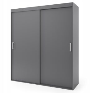 Szafa przesuwna dwudrzwiowa - MALAGA 170 x 255 cm, 18 mm