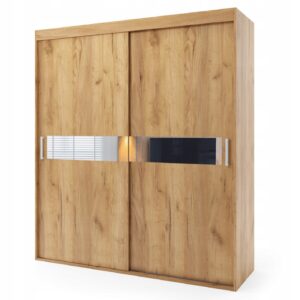 Szafa przesuwna dwudrzwiowa - TOLEDO 200 x 265 cm, 18 mm