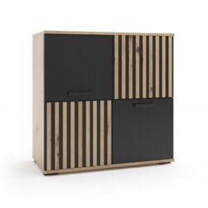 Komoda z lamelami RIO 1 - 90 x 91 x 45 cm, 18mm