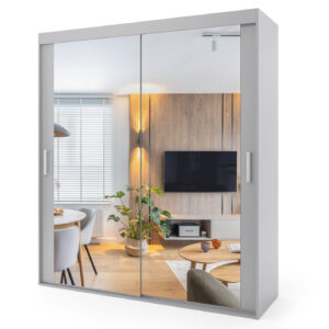 Szafa przesuwna dwudrzwiowa - MADRYT 170 x 255 cm, 18 mm